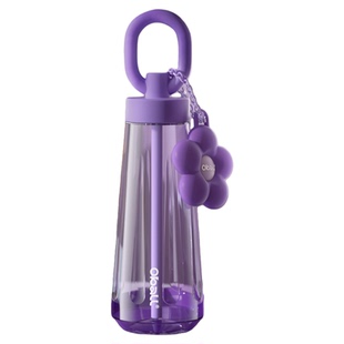 oball水杯女生高颜值2025新款tritan吸管杯夏日季大容量便携杯子