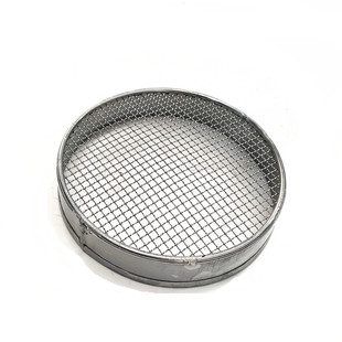 304不锈钢圆直丝网格围栏加高烧烤蒸熏篦子家商用炭电烤白钢圆形