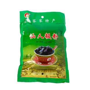 广东梅州特产曹字仙人板粉免煮黑凉粉烧仙草冻粉奶茶店商用原料