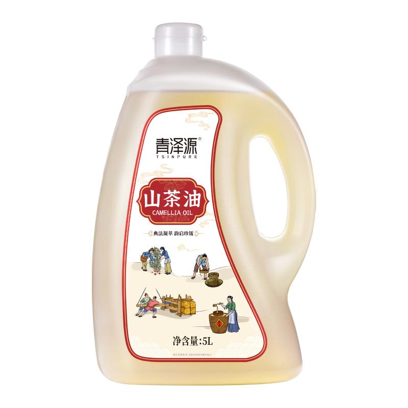 青泽源山茶油100ml 纯茶油 一级压榨山茶籽油野生茶树油食用油