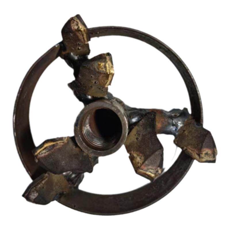 铺管机回拉一体钻头，地下穿越，自来水打孔，排水管安装。