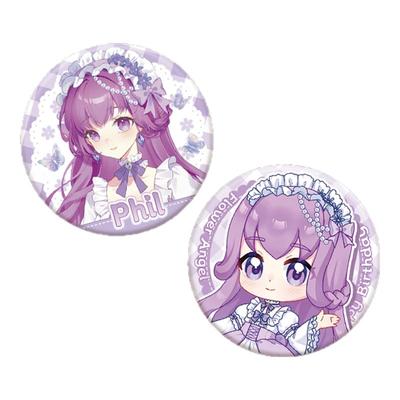 现货小花仙菲尔生日特典­织糖物语系列马口铁徽章组58mm吧唧徽章