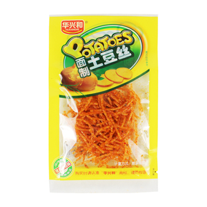 华兴和土豆丝辣条香辣丝小袋华沣麻辣丝8090后儿时怀旧童年零食