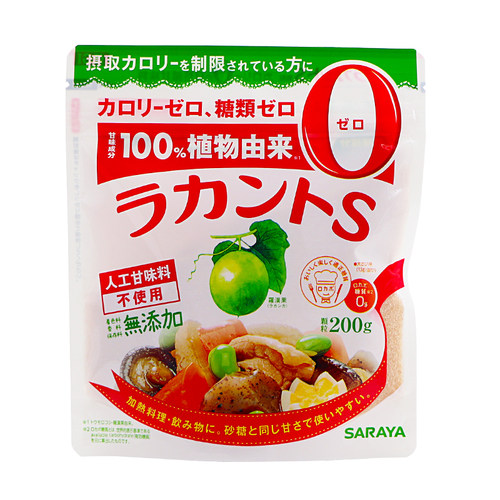 日本进口乐甘健赤藓糖醇莎罗雅代糖0卡路里糖零卡糖罗汉果糖代糖