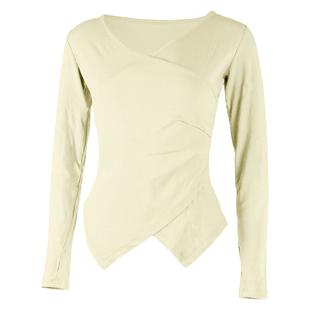 吉舞舞蹈服长袖上衣成人形体服现代古典中国舞练功服日常可穿秋冬