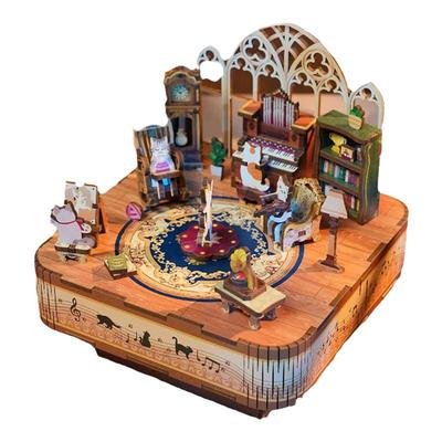 西西弗书店手工DIY拼装八音盒