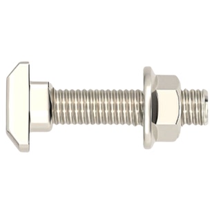 欧标T型螺丝铝型材配件T形螺栓法兰螺母套装M5M6M8 20/30/40/45型