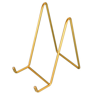 铁制品画框相框支架桌面授权奖牌证书展示摆台简约落地立式支撑架