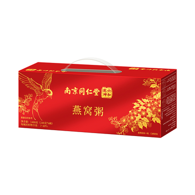 同仁堂燕窝粥礼盒送爸父母长辈