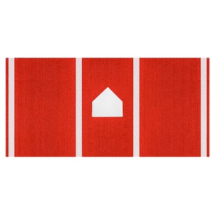 亚马逊热销便携防滑投球练习垫投手击球训练垫棒球垒球打击垫