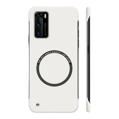 适用于华为p40Pro手机壳p40保护套p40pro+磁吸无边框硬壳超薄磨砂防摔新款透气散热男高级感女网红外壳por十