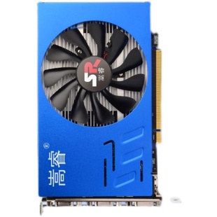 嵩睿4屏多屏显卡GTX1650炒股显卡GT730 GTX750四屏半高显卡4接口