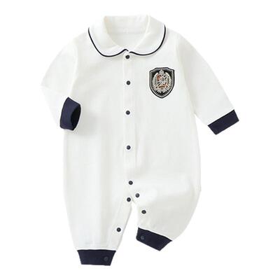 贝肽斯学院风婴儿连体衣外出服