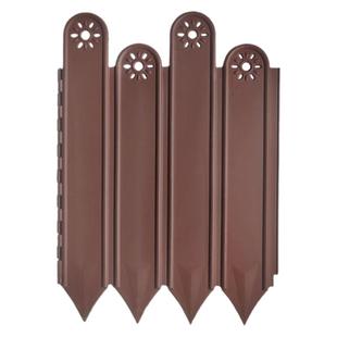 花园围栏挡土板加厚草坪绿化挡石隔离带花池隔断围边围挡塑料栅栏