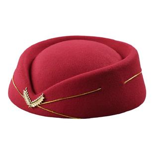 专业定做职业空姐帽子乐队学生演出帽礼仪帽宾馆酒店团体舞蹈帽