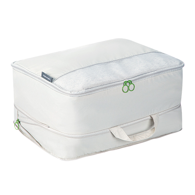 霜山可压缩旅行收纳袋便携行李箱出差衣物压缩袋尼龙防水分装袋