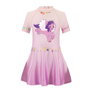 【福袋】BE范德安联名女童泳衣连体竞速裙式度假官方正品断码清仓