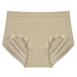 新疆长绒棉收腹提臀内裤女10A纯棉抑菌裆2026新款中高腰无痕无缝