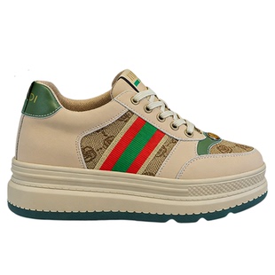 香港明星爆款隐形8cm内增高女鞋小个子轻厚底超火显脚小加绒板鞋