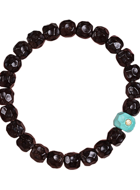 印尼原生态椰蒂雕刻奶酪陨石深坑手工大面无相磐石老料原色手串