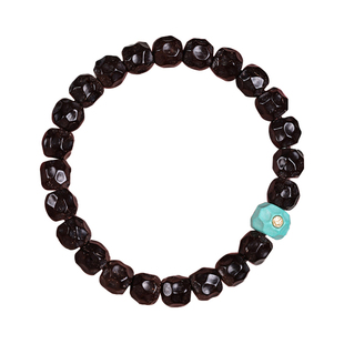 印尼原生态椰蒂雕刻奶酪陨石深坑手工大面无相磐石老料原色手串