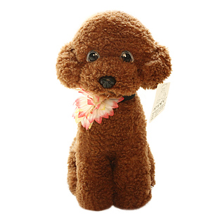 泰迪狗毛绒玩具仿真狗狗公仔女生儿童生日礼物新款迷你犬娃娃玩偶