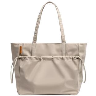 莱夫大容量托特包女大学生上课新款单肩包包通勤轻便高颜值电脑包