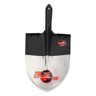 加厚锰钢锹头尖头方头铁锹挖树铲铁锨钢锹家用农用大铁锹种地挖土