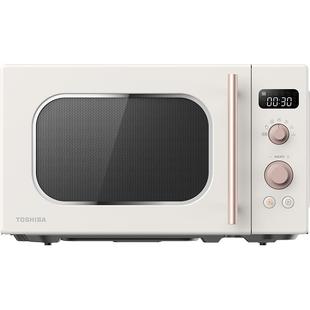 东芝微波炉家用小型网红复古款20升转盘式加热迷你官方正品VS2200