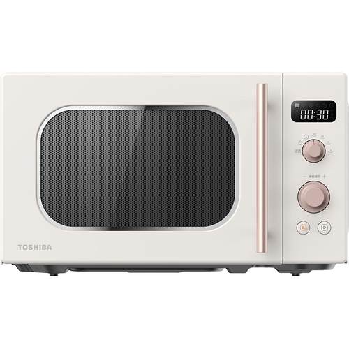 东芝微波炉家用小型网红复古款20升转盘式加热迷你官方正品VS2200