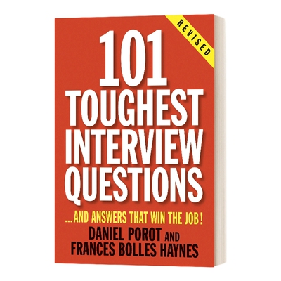 英文原版 101 Toughest Interview Quests 101个棘手的面试问题 英文版 进口英语原版书籍
