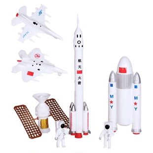 太空主题烘焙蛋糕装饰航天火箭宇航员摆件生日派对太空人星球装扮