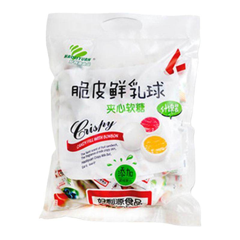 好利源脆皮鲜乳球儿童糖果潮州