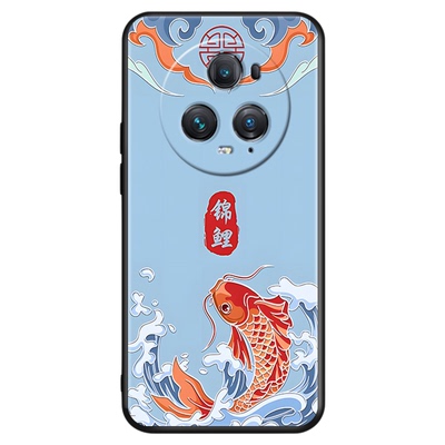 秋昊适用于华为荣耀magic5pro手机壳pgt-an10保护套pgt-an10手机贴膜honor唯美magic5pr0古风新款rymagic5por