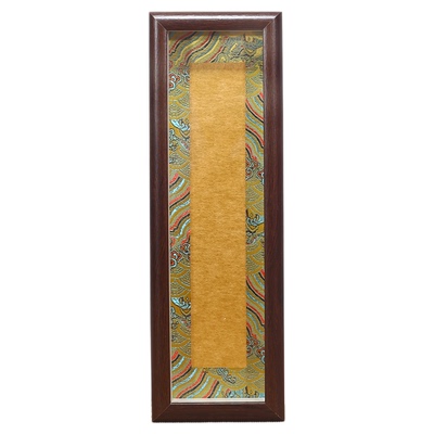 熟宣宋锦硬卡小楷工笔画