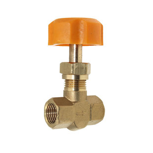 黄铜调节阀 微型流量控制阀 1分2分针型阀8.5 10油阀耐腐蚀耐酸碱