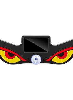 汽车太阳能恶魔之眼灯眨眼动态led灯货车SUV面包车后窗装饰警示灯