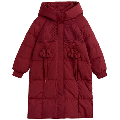 紫涵短款百搭羽绒服设计感