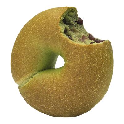 奈时抹茶红豆贝果低卡控脂代餐