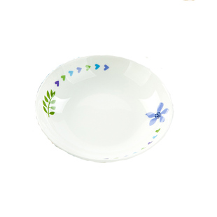 家用唐山骨瓷4英寸味碟小盘酱醋碟调味碟子4吃小料盘子饺子碟