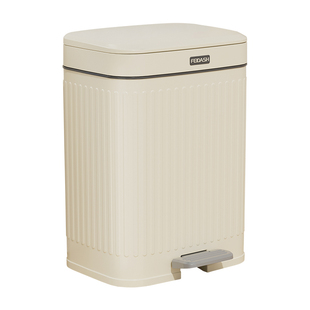 垃圾桶家用2026新款厨房脚踩带盖厕所卫生间脚踏式纸篓客厅大容量