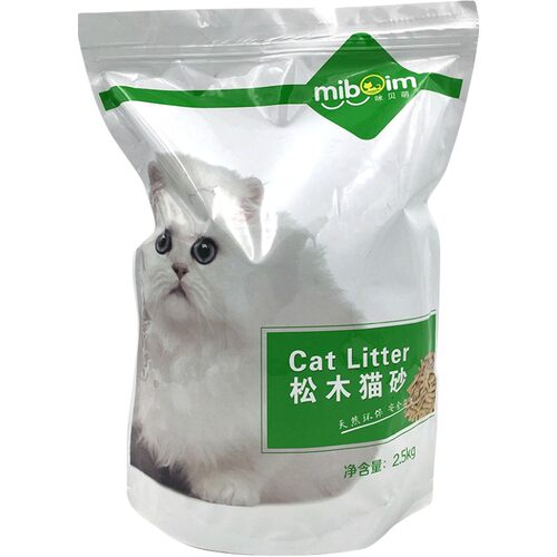 猫砂松木砂天然可冲厕所水冲猫沙除臭无尘大颗粒毛砂宠物猫咪用品