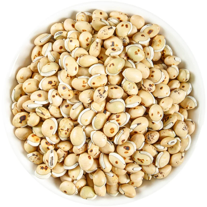 炒白扁豆中药材500g/250克药用新货文炒白扁豆干货生白扁豆可磨粉