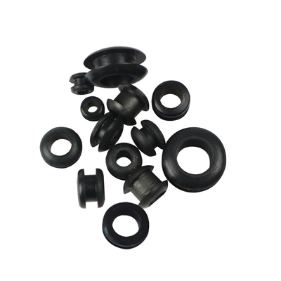 加宽耐高温黑色硅胶护线圈