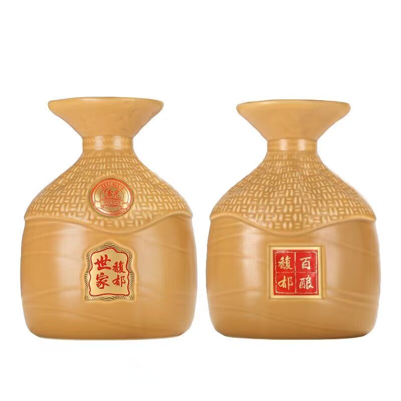 酒鬼V8黄坛纯粮酿造整箱白酒