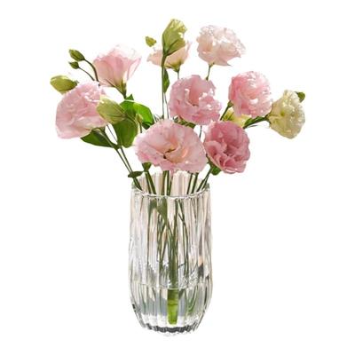 U Mi LIVING· 雪青 | 花瓶高级感水晶透明玻璃花器客厅ins风摆件