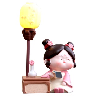 西安文创纪念品琴棋书画唐仕女摆件洛阳特产伴手礼特色礼物送老外