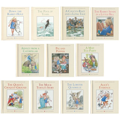 The Complete Alice 爱丽丝全集 爱丽丝梦游仙境 镜中奇遇记 英文原版进口图书 儿童英语小说 经典名著Lewis Carroll 路易斯·卡罗