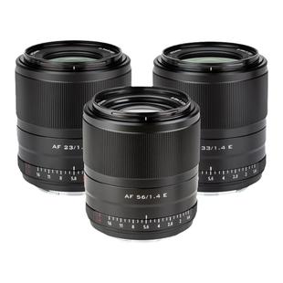 唯卓仕23/33/56mm F1.4大光圈相机镜头X/E/M/Z口微单镜头自动对焦