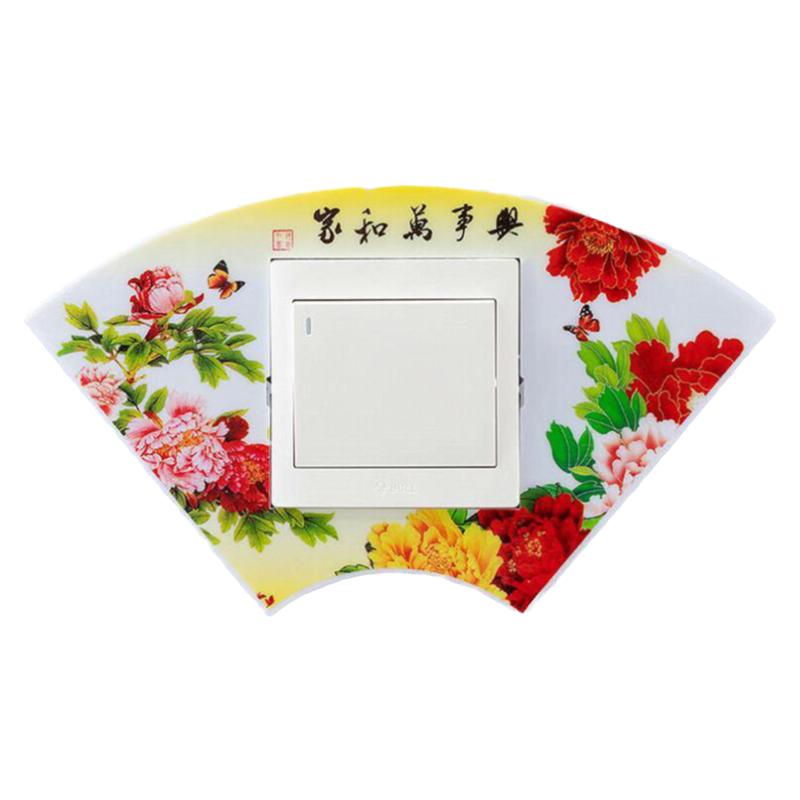 免粘86型可擦洗开关贴墙贴保护套
